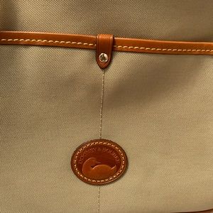 Dooney & Bourke Nude/Tan  Canvas Crossbody